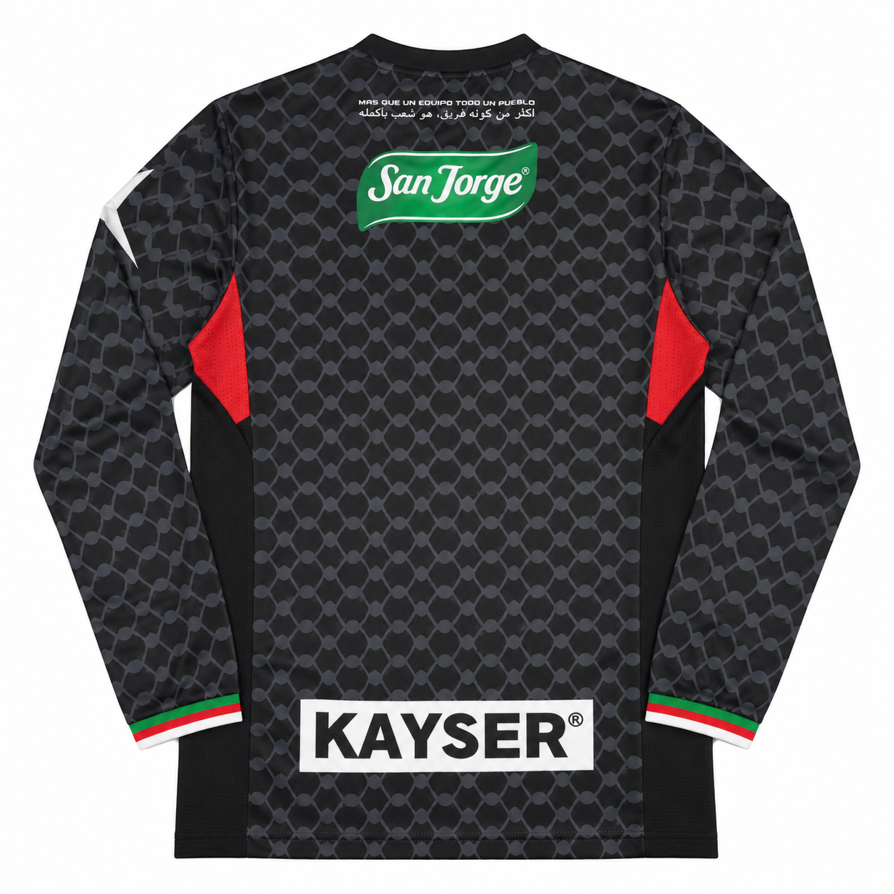 Fc Palestino black warrior LS