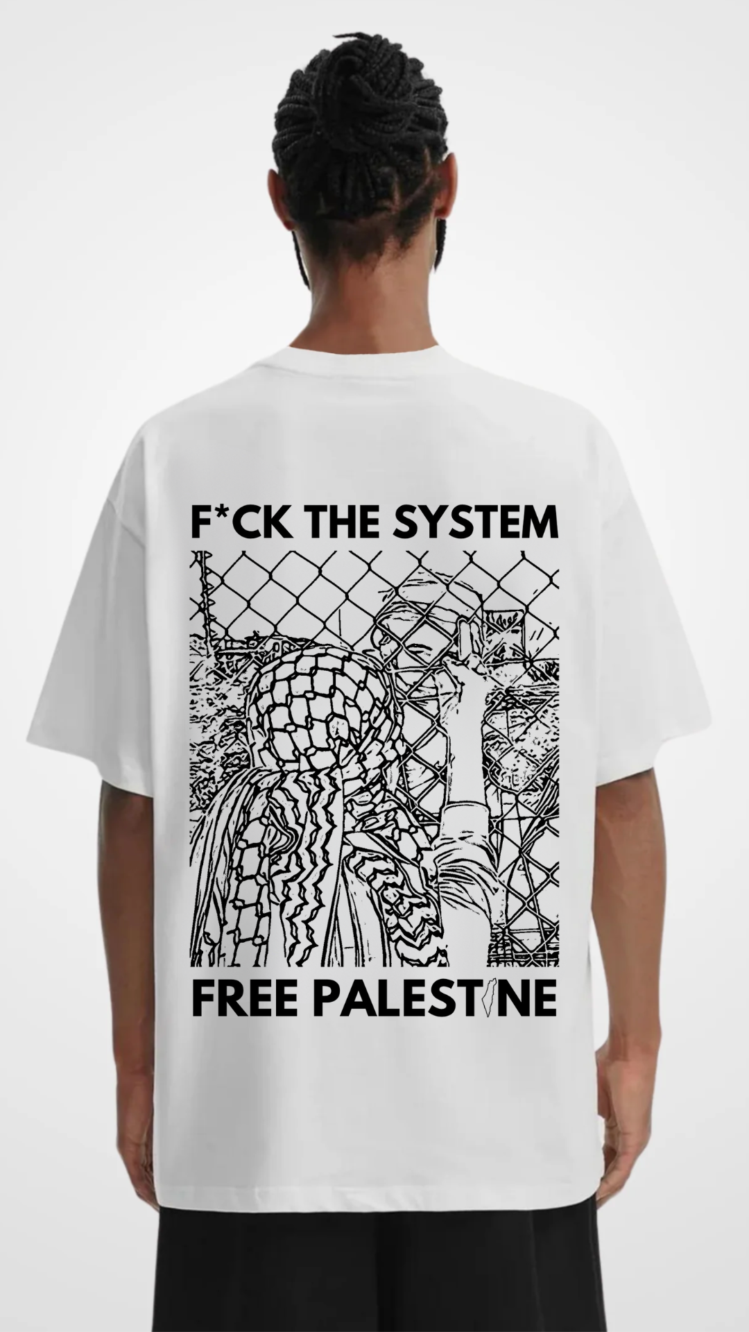 OVERSIZE "F*CK THE SYSTEM"