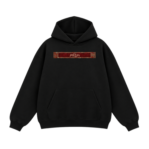 THE CARPET HOODIE - Black
