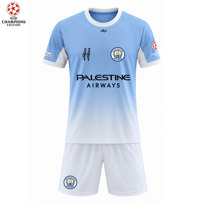 Sky blues to Palestine
