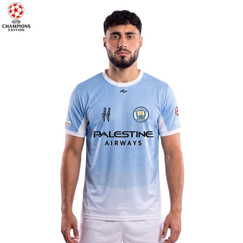 Sky blues to Palestine